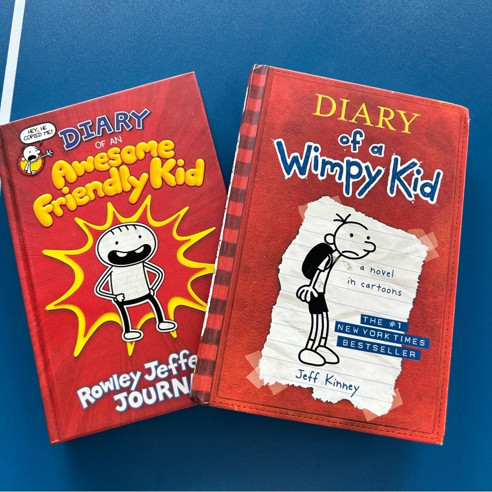 Diary of a Wimpy Kid Jeff Kinney Book Set